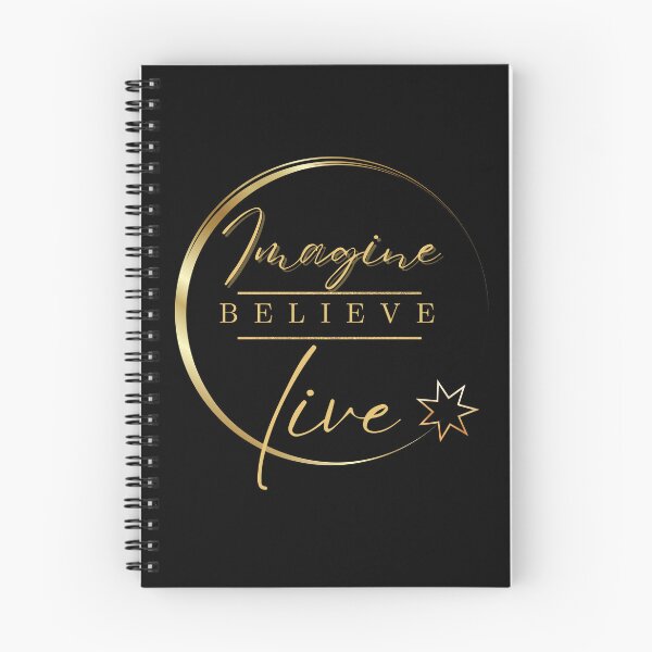 Item preview, Imagine believe live, motivational quote  designed and sold by Vesna7791.