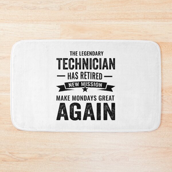 Item preview, Legendary Technician Retirement, perfect Technician retirement gift idea designed and sold by Dogs Geeky⭐⭐⭐⭐⭐.