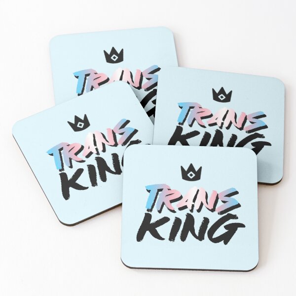 Item preview, Trans King - LGBTQ+ Merch - Pride designed and sold by CYBER-BAT.