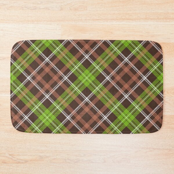 Item preview, Brown, Green Plaid Pattern designed and sold by Donkey's Salad.
