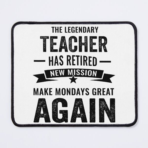 Item preview, Teacher Retirement Shirt, A Legendary Teacher Has Retired designed and sold by Dogs Geeky⭐⭐⭐⭐⭐.