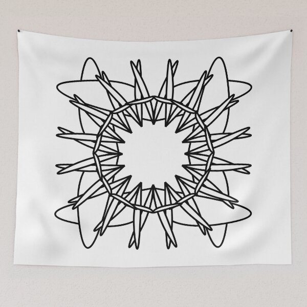 Item preview, Monochrome unique design B8 designed and sold by fishpressink.