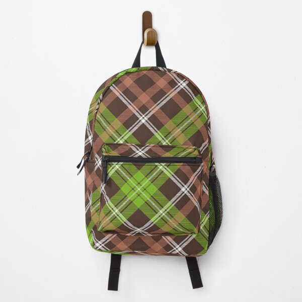 Item preview, Brown, Green Plaid Pattern designed and sold by Donkey's Salad.
