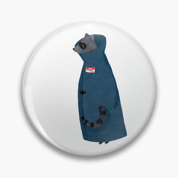Item preview, 4 mapaches en una gabardina designed and sold by AdventuringArt.