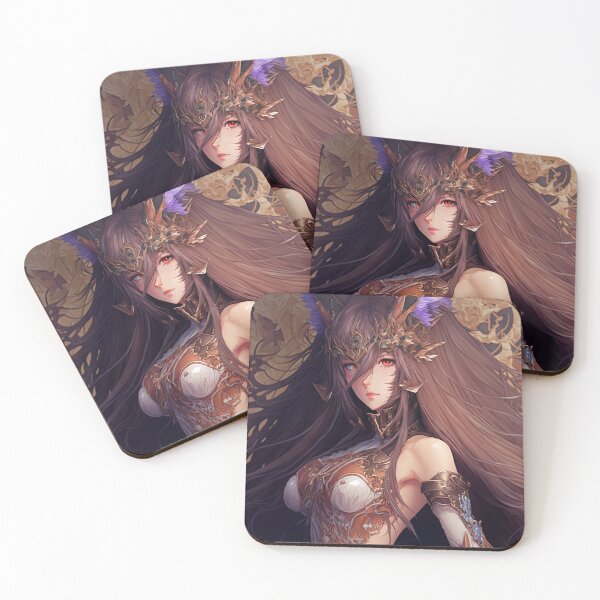 Item preview, Portrait of a fantasy female assassin, animal tribe designed and sold by PJGartui.