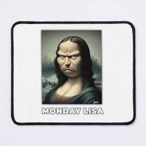 Item preview, Monday Lisa Portrait designed and sold by MeditationMind.