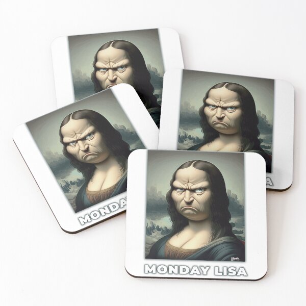 Item preview, Monday Lisa Portrait designed and sold by MeditationMind.
