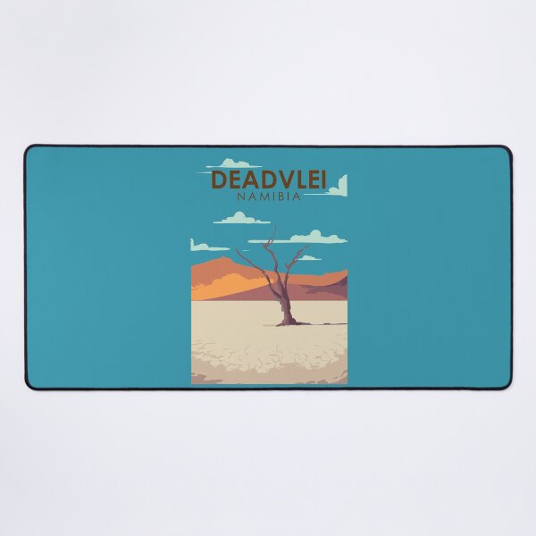 Item preview, Deadvlei Namibia Travel Vintage Art designed and sold by KrisSidDesigns.