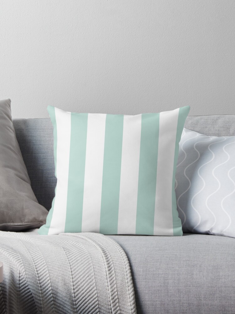 mint throw pillow