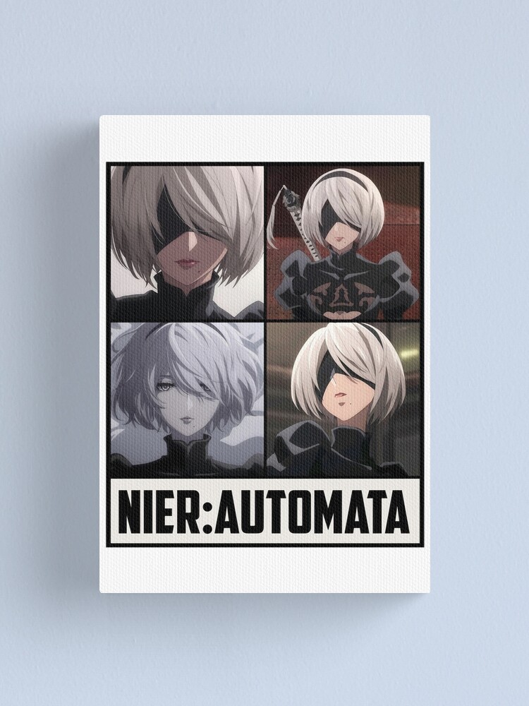 Nier Automata anime Canvas Wall Poster  Nier automata, Automata, Anime  drawings