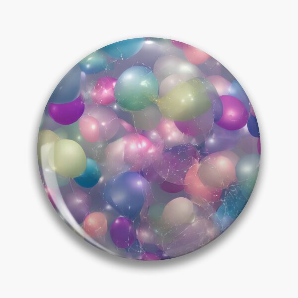 Artikelvorschau, Pastellfarbene runde Ballons unterschiedlicher Größe und Farbe entworfen und verkauft von LaszloToth.
