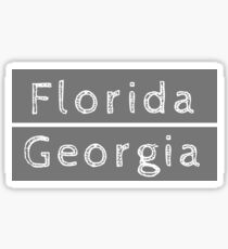 Florida Georgia Line Sticker