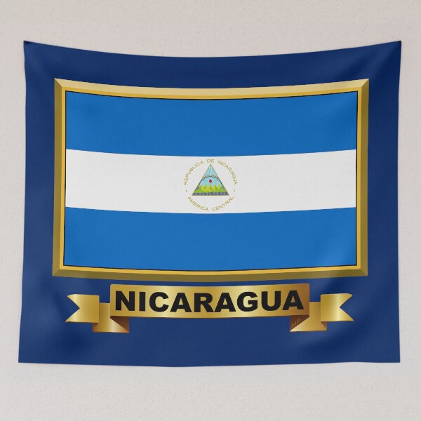 Item preview, NICARAGUA Flag Gifts, Masks, Stickers & Products (GF) designed and sold by mpodger.