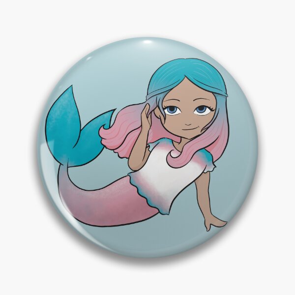 Item preview, Trans Pride Mermaid - Variation 2 designed and sold by RoseActress.