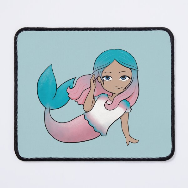 Item preview, Trans Pride Mermaid - Variation 2 designed and sold by RoseActress.