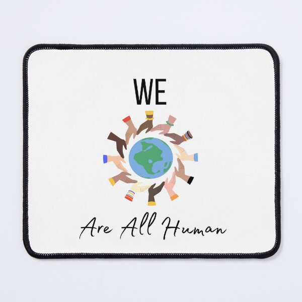 Item preview, We Are All Human Stop Racism designed and sold by scoutsunlimited.