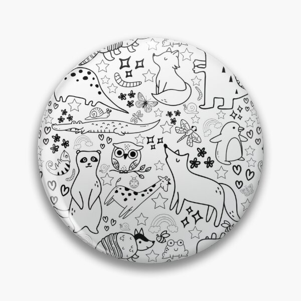 Item preview, Cute Animal Pattern designed and sold by OldOldBroads.