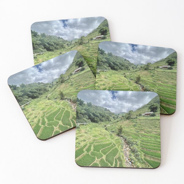 Item preview, Rice Paddies in the Valley, Vietnam designed and sold by dabldabl.