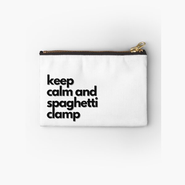Item preview, Keep calm and spaghetti clamp designed and sold by GamersLands.