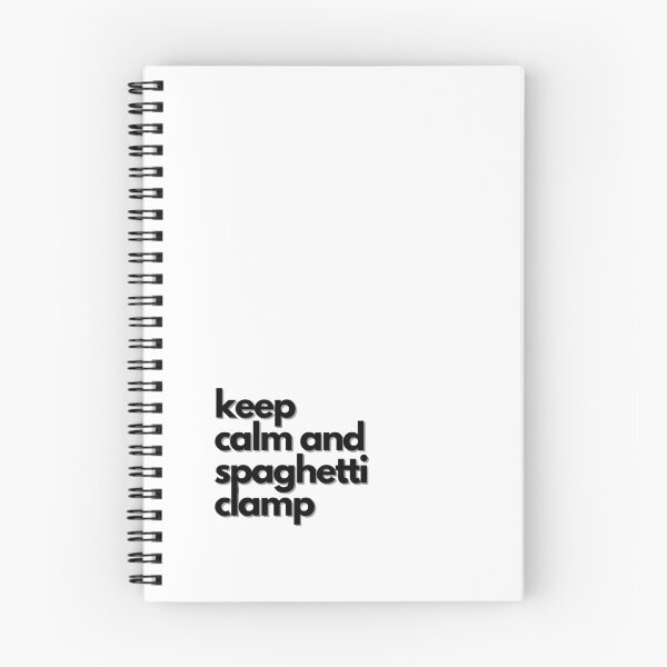 Item preview, Keep calm and spaghetti clamp designed and sold by GamersLands.