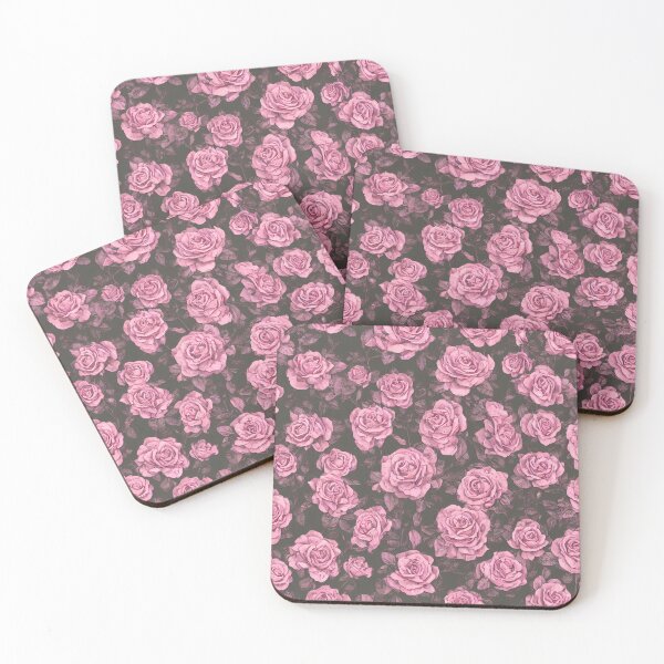 Item preview, Repeating pattern pink roses texture designed and sold by LaszloToth.