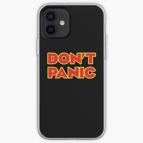 Don't Panic iPhone Soft Case