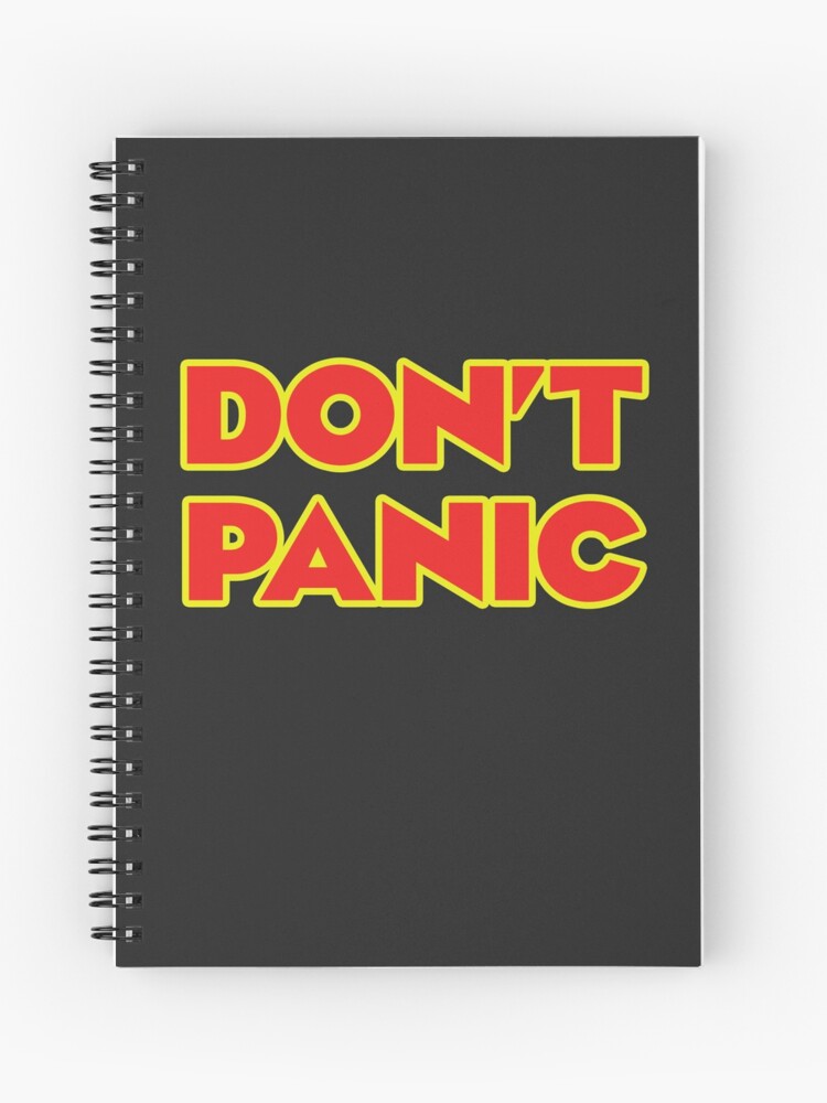 Thumbnail 1 of 3, Journal, Don't Panic designed and sold by GarfunkelArt.