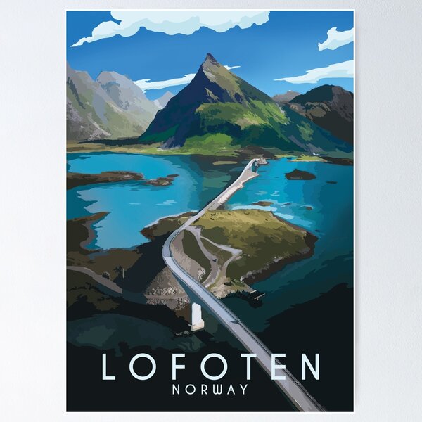 Item preview, Fredvang bridges designed and sold by TheLofotenStore.
