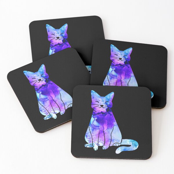 Item preview, Cat Colorful Watercolor designed and sold by 37jlee.