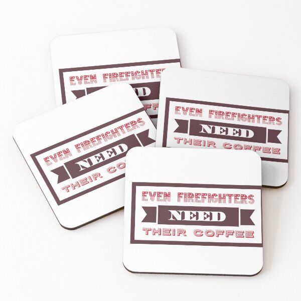 Item preview, "Even Firefighters Need Their Coffee" designed and sold by rdreubss7.