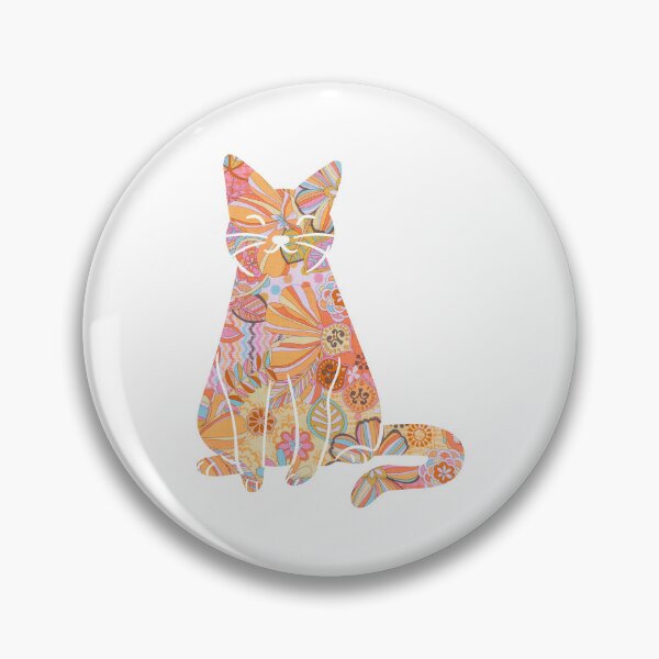 Item preview, Cat Floral designed and sold by 37jlee.