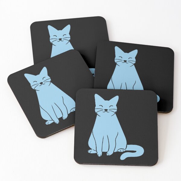 Item preview, Cat Pastel Blue designed and sold by 37jlee.