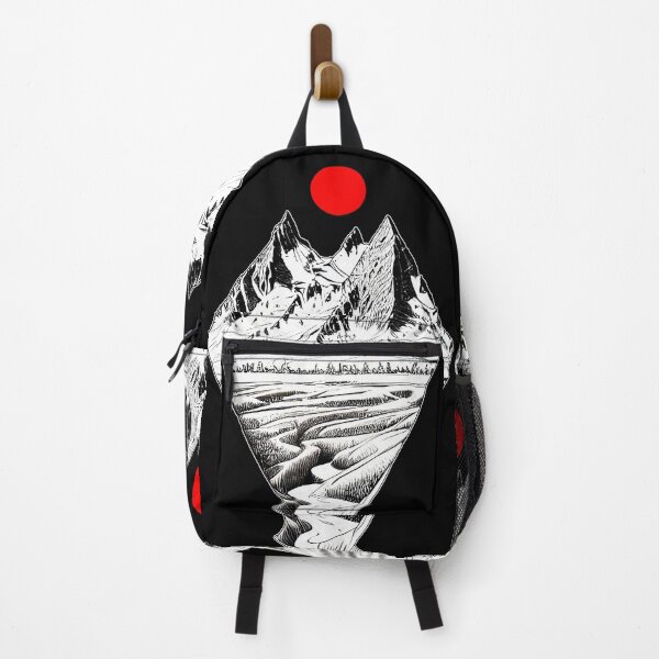 Item preview, Mountains and red sun designed and sold by Faust-ART.
