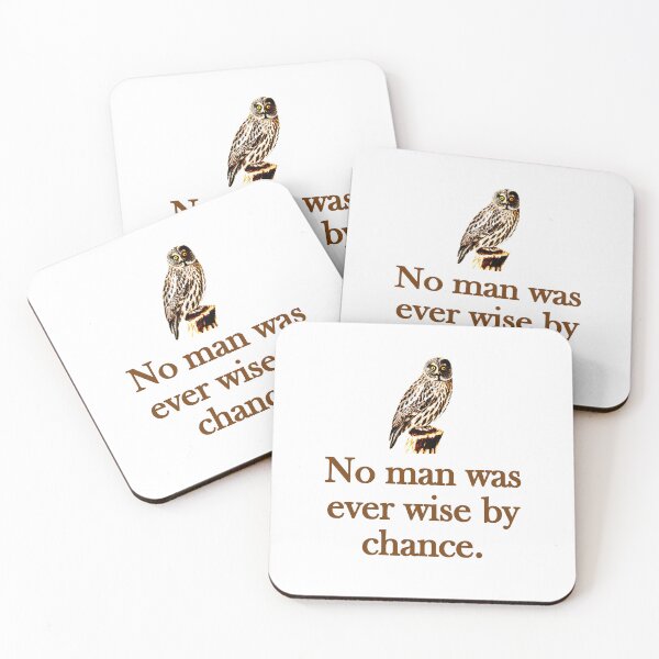 Item preview, No Man Was Ever Wise designed and sold by CrankyOldDude.