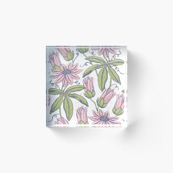 Item preview, Pink Rose Pattern pillow designed and sold by MedEla  ⭐⭐⭐⭐⭐.