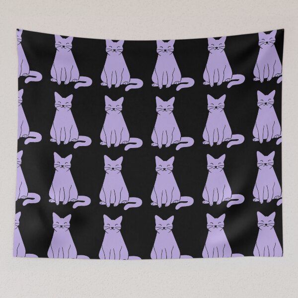 Item preview, Cat Pastel Purple designed and sold by 37jlee.
