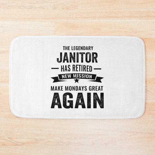 Item preview, This legendary Janitor has retired not my problem, retirement party designed and sold by Dogs Geeky⭐⭐⭐⭐⭐.