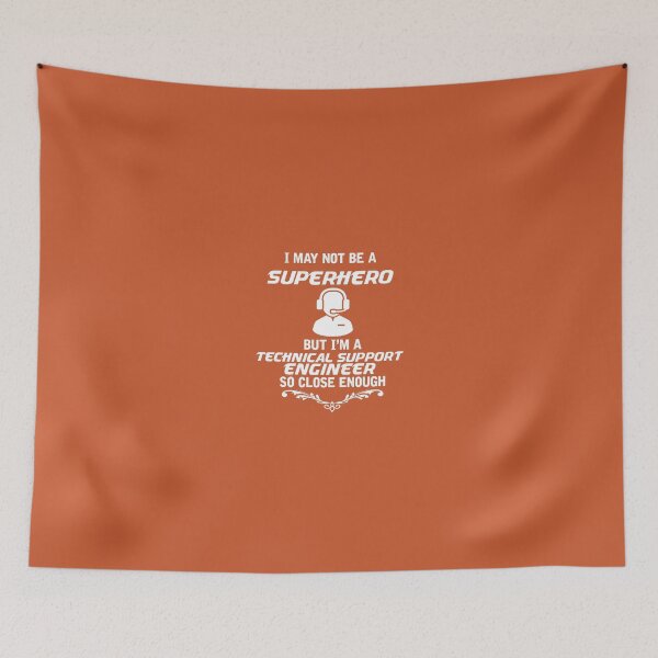 Item preview, Not Superhero Technical Support Engineer designed and sold by AlwaysAwesome.
