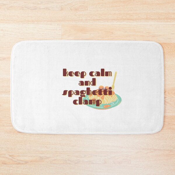 Item preview, Keep calm and spaghetti clamp  designed and sold by GamersLands.