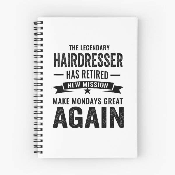 Item preview, Hairdresser perfect retirement gift idea, Retired Hairdresser Funny Saying designed and sold by Dogs Geeky⭐⭐⭐⭐⭐.