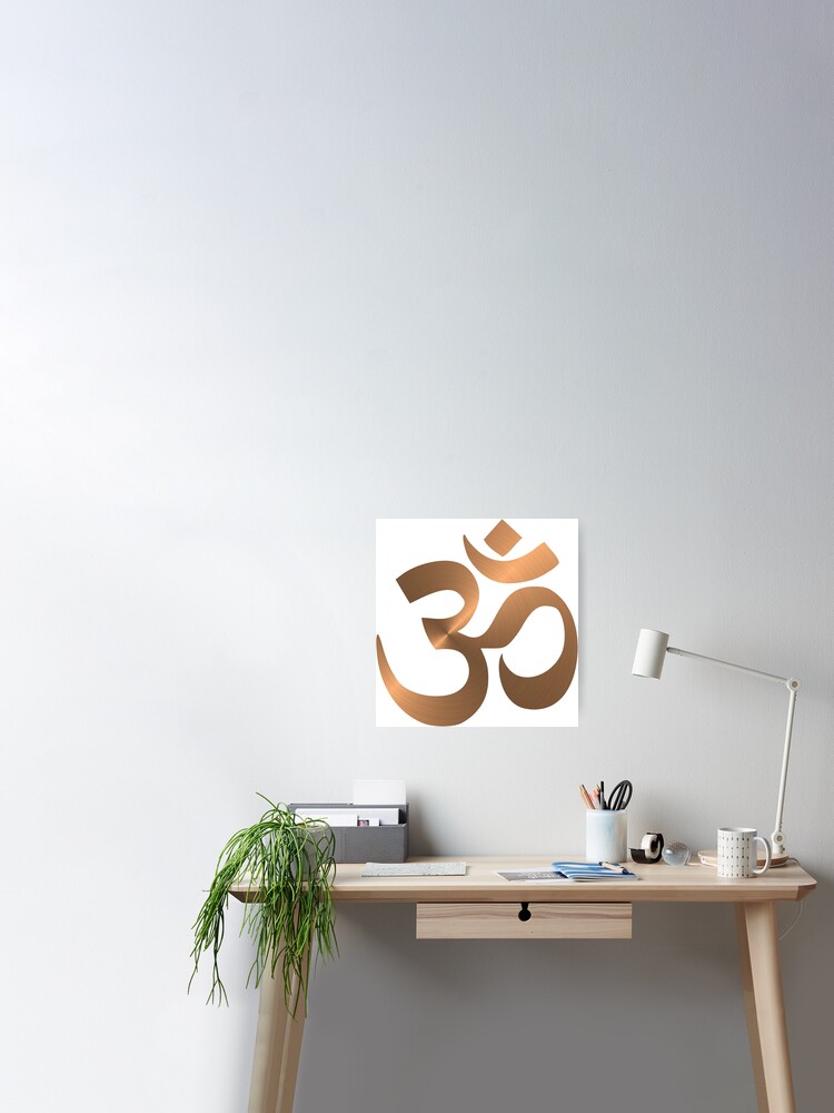 Om yoga wall decor