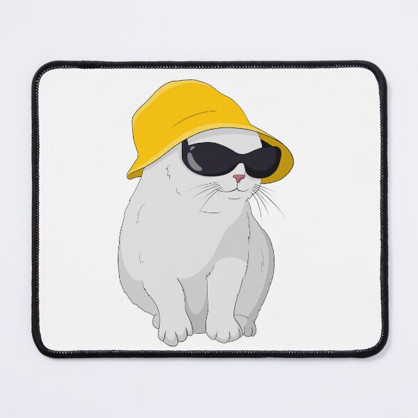 Item preview, Cat with sunglasses and hat designed and sold by IsabelleBellino.