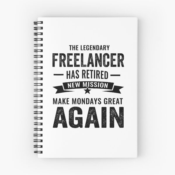 Item preview, Legendary freelancer Retirement, perfect freelancer retirement gift idea designed and sold by Dogs Geeky⭐⭐⭐⭐⭐.