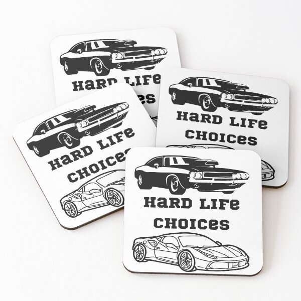 Item preview, Hard life choices car edition  designed and sold by courtney petersen.