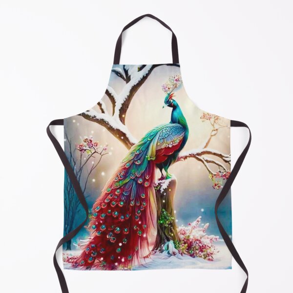 Item preview, id23 Amazing colorful peacock and incredible winter scenery designed and sold by bcbutika.