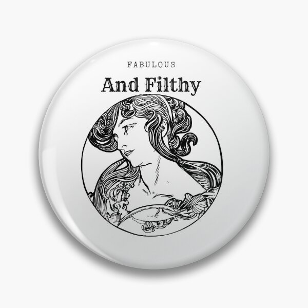 Item preview, Fab and Filthy Lady designed and sold by ShoutForJoy.