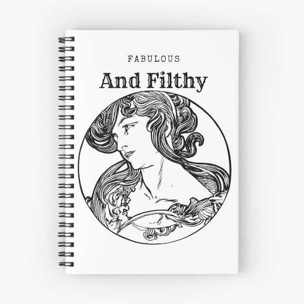 Item preview, Fab and Filthy Lady designed and sold by ShoutForJoy.