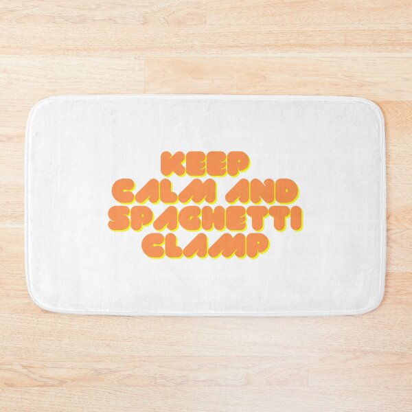 Item preview, Keep calm and spaghetti clamp  designed and sold by GamersLands.