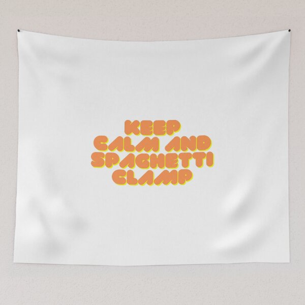 Item preview, Keep calm and spaghetti clamp  designed and sold by GamersLands.