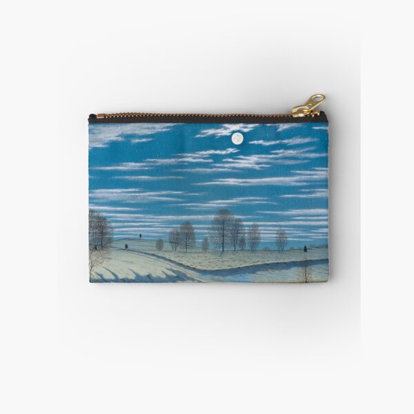 Item preview, Winter Scene in Moonlight by Henry Farrer HD designed and sold by IliaLobell.